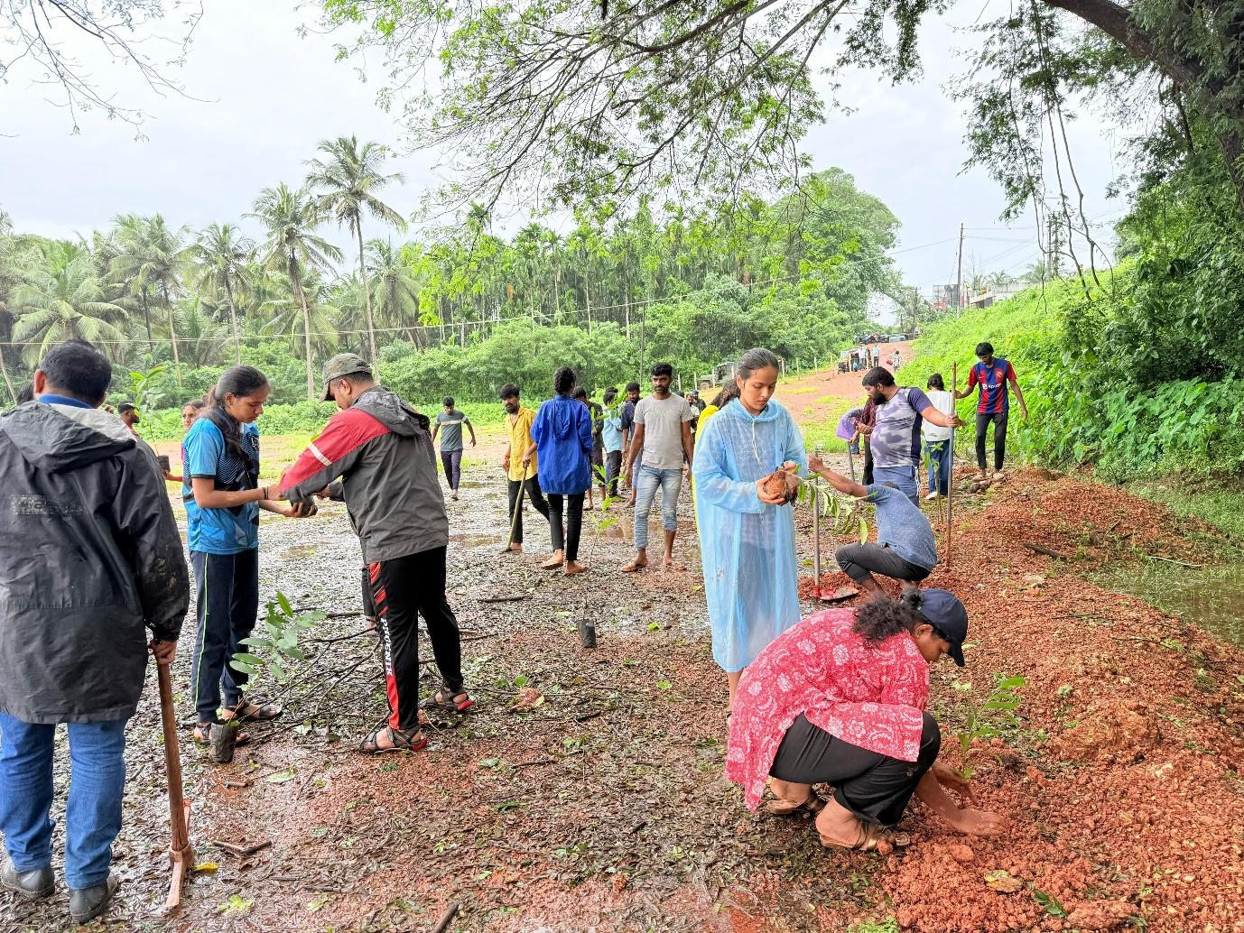 Vanamahotsava- A tree for the Future organized by CSR Club of MBA,SCEM photo 2