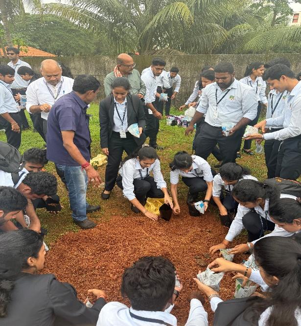 Vanamahotsava 2- A tree for the Future organized by CSR Club of MBA,SCEM photo 2
